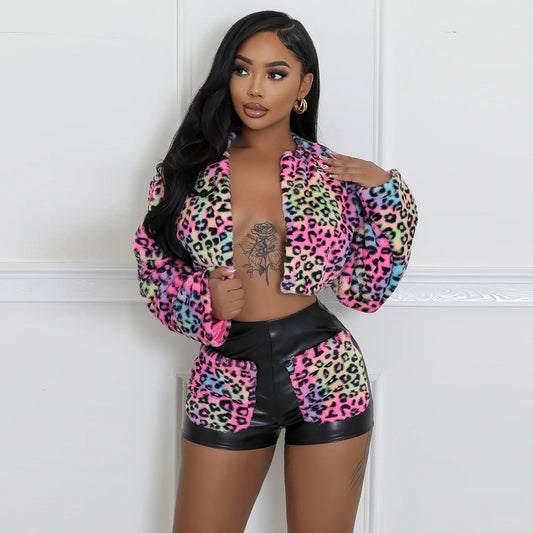 Women's Winter Short Shipment Two-piece Suit
